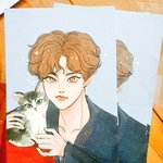 [EXO] 밍<b>석</b>이랑 탄이 <b>팬</b>아트줍