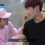 [프로듀스2] 와 박지훈 박우진 둘다
