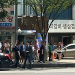 파수꾼 촬영중인 김영광 피지컬