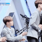 [프로듀스2] 영민이 바라보는 <b>대휘</b> 눈빛