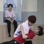 [프로듀스] 거친 <b>우진</b>과.. 당하는 섢오.. 그걸 지켜보는 관린...