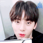 [프로듀스2] 황민현 원래 이렇게 댕댕이였음?