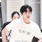 [백현] 카칭안무<b>연습</b> &amp; 인터뷰 백현 움짤