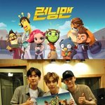 [EXO] 엑소 첸백시, <b>SBS</b> ‘런닝맨’ 애니 버전 주제가 불러