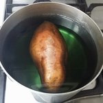 [댓글부탁해] 고구마 <b>초록</b>물