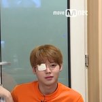 [프로듀스2] <b>지훈</b>이 안대 왜했어??아픈가??