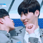 [프로듀스2] 황민현 <b>유선호</b> 진짜 친한가봐