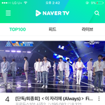 [뉴이스트] <b>Love</b> Paint 네이버캐스트 5위야!!!!