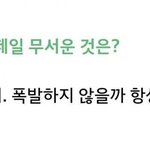 [<b>방탄소년단</b>] 꾸기가 무서워 하는거