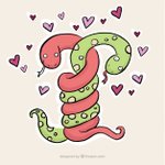 재미있는 퀴즈, 상식퀴즈, 말하는 뱀?? 꽃뱀인가??