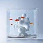 3D 프린터기로 꾸민 어항