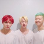 [방탄소년단] 방탄 <b>화려</b>한 머리색 모음