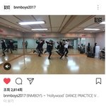 [브랜뉴즈] 할리우드 안무<b>연습</b> 떳어