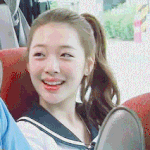 설리가 인간 <b>복숭아</b>로 불렸던 시절jpgif