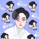 [시우민] 시우민 흑발 <b>쉼표</b>머리 감동이야ㅠㅠㅠ