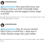 [EXO] <b>북미</b>투어도 다닌다는 엑소 왜 오바마가 존재자체도 모르냐고