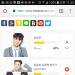 [뉴이스트] 투표합시다투표!!