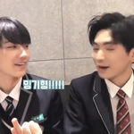 [뉴이스트] 위에호r 연습생 민기 언급