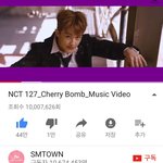 [NCT] <b>우와</b> 체리밤 뮤비 천만 돌파 ~~~~!!!!
