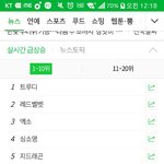 [EXO] 엑소 실검 3위