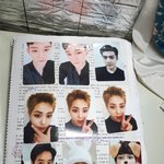 [EXO] 갑자기 <b>생각</b><b>남</b> 폴랍때 나 포카 김민석 4장 김종대 3장...