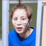 [워너원] <b>구르미</b> 팩 바루고 웃는 움짤