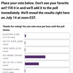 [EXO] 여이거작년에공식인줄알고조카기싸움하던<b>투표맞음</b>?