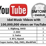 [EXO] 우리 이제 1억뷰 <b>다섯</b>개다