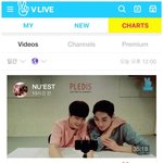 [뉴이스트] 대박이야 어제 가위앱 영상 ㅋㅋ