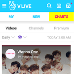 [워너원] 브2앱 차트 현<b>순위</b>