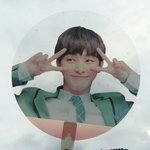 [워너원] 쿠쿠 투명부채 배송와서 사진 찍어봤어!