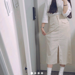 뚱뚱한애가 롱스커트