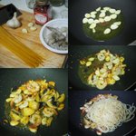 '양송이크림파스타', '알리오올리오', <b>베이컨</b>말이'를 만들었습니다.