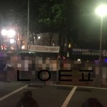 아까 뮤뱅년인데 지금 기물<b>파손</b>줄 경찰차까지 있는데 저런다고ㅠㅠㅠㅠ