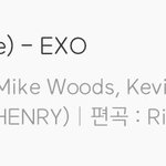[ㅎㅎ] 뜬금없지만 엑소의 <b>전야</b> 헨리가 작곡한곡이야