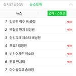 [임영민] <b>네이버</b> 뉴스토픽에 4위