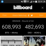 [EXO] 야 이 투표 차이 ㅈㄴ나게 <b>지고</b>있음