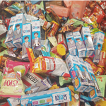 [워너원] <b>과자들</b>이랑 뒹굴고있어