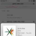 [EXO] 컴퓨터로 스밍<b>횟수</b> 확인 못함?