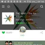 [EXO] 멜롱에서 앨범하트10만넘은거 <b>최초래</b>