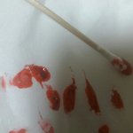 틴트 <b>새서</b>닦으려고했는데