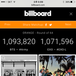 [EXO] 빌보드 6시간 남음 