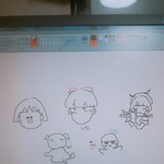 [댓글부탁해] 얘들아 나 그림 그린거 어때?