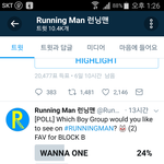[뉴이스트] <b>런닝</b>구맨 투표하자