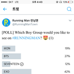 [세븐틴] 얘들아 이거 하자 <b>뛰어라</b> 에서 투표중임