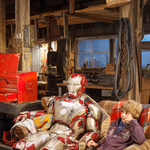 차기 아이언맨이라는 꼬마