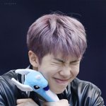 [방탄소년단] 랩모니 <b>보라</b>머리