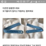 [세븐틴] 엄청난 뒷북같지만 방충<b>밴드</b> 실사잇니..