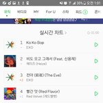 [EXO] ❤다닥치고 멜<b>2</b>론 <b>1</b>시차트나봐❤