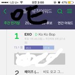 [EXO] 썩수 주간인기상5주가 이래서 힘든거야